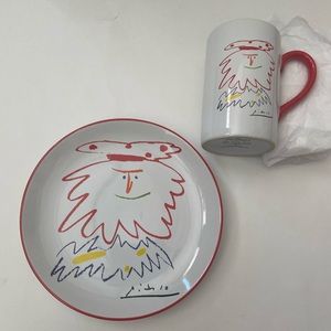 Vintage Picasso Cup & Plate